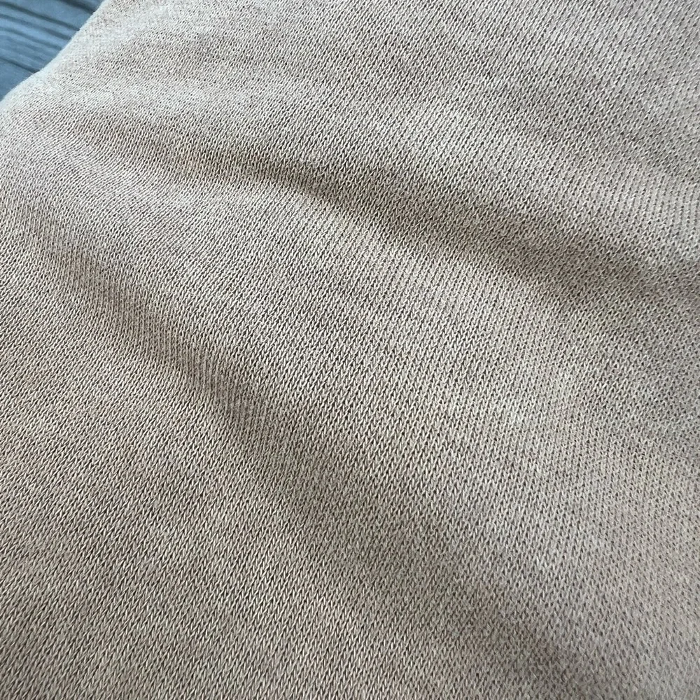 Tan Long Sleeve Mini Dress - Picture 8 of 10